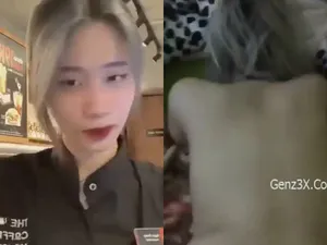 Lộ clip em nv coffee house bị con ghệ chịch tả tơi p2