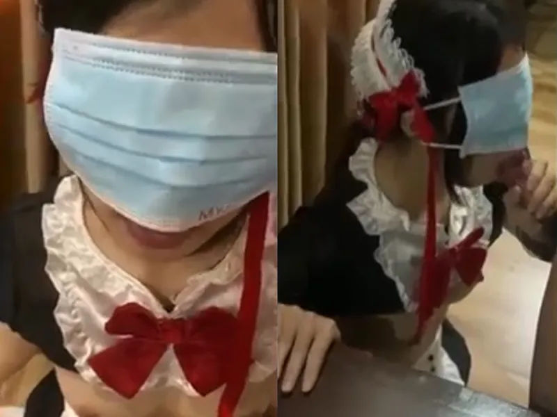Tình nhân việt dâm cosplay nô lệ mút bú con cục thịt điêu luyện